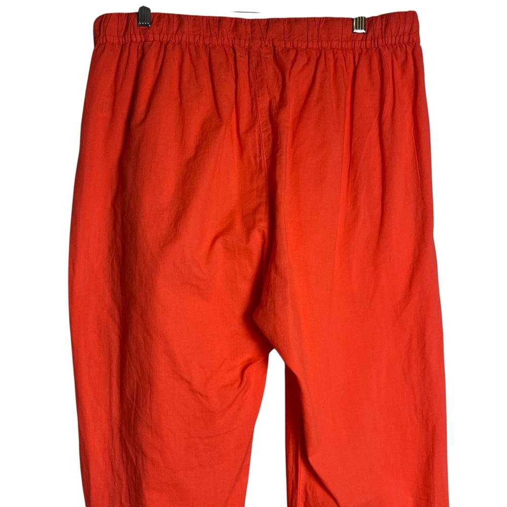 Xirena Draper Mandarin Orange Lightweight Elastic Waist Pull-On Pants — Size XL - Picture 6 of 13